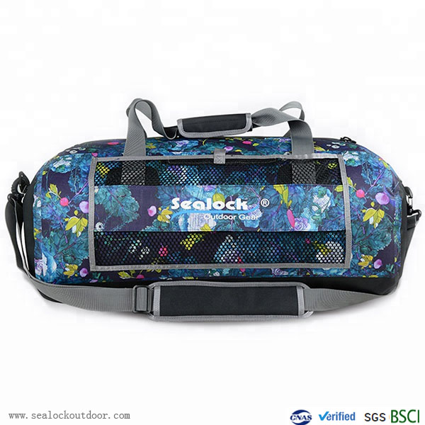 Waterproof Travel Bag With White Pvc